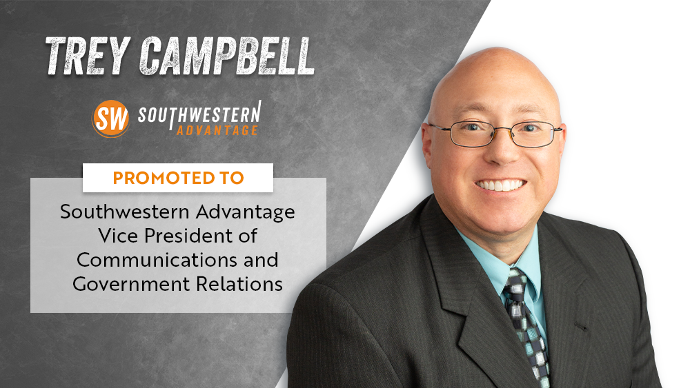 Trey Campbell Promoted to Southwestern Advantage Vice President of Communications and Government Relations